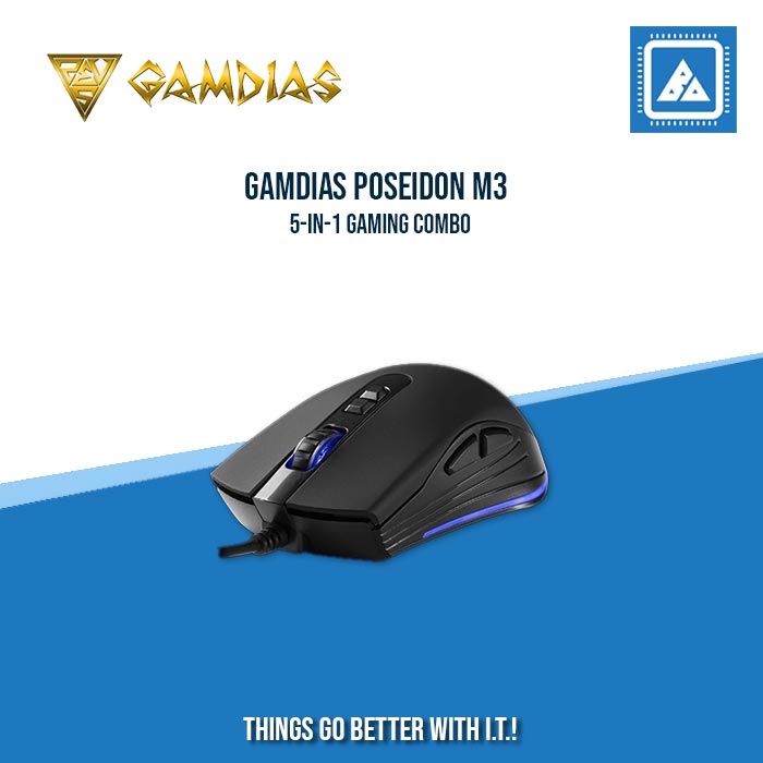GAMDIAS POSEIDON M3 5-IN 1 GAMING COMBO GAMDIAS POSEIDON M3 5-IN 1 GAMING COMBO
